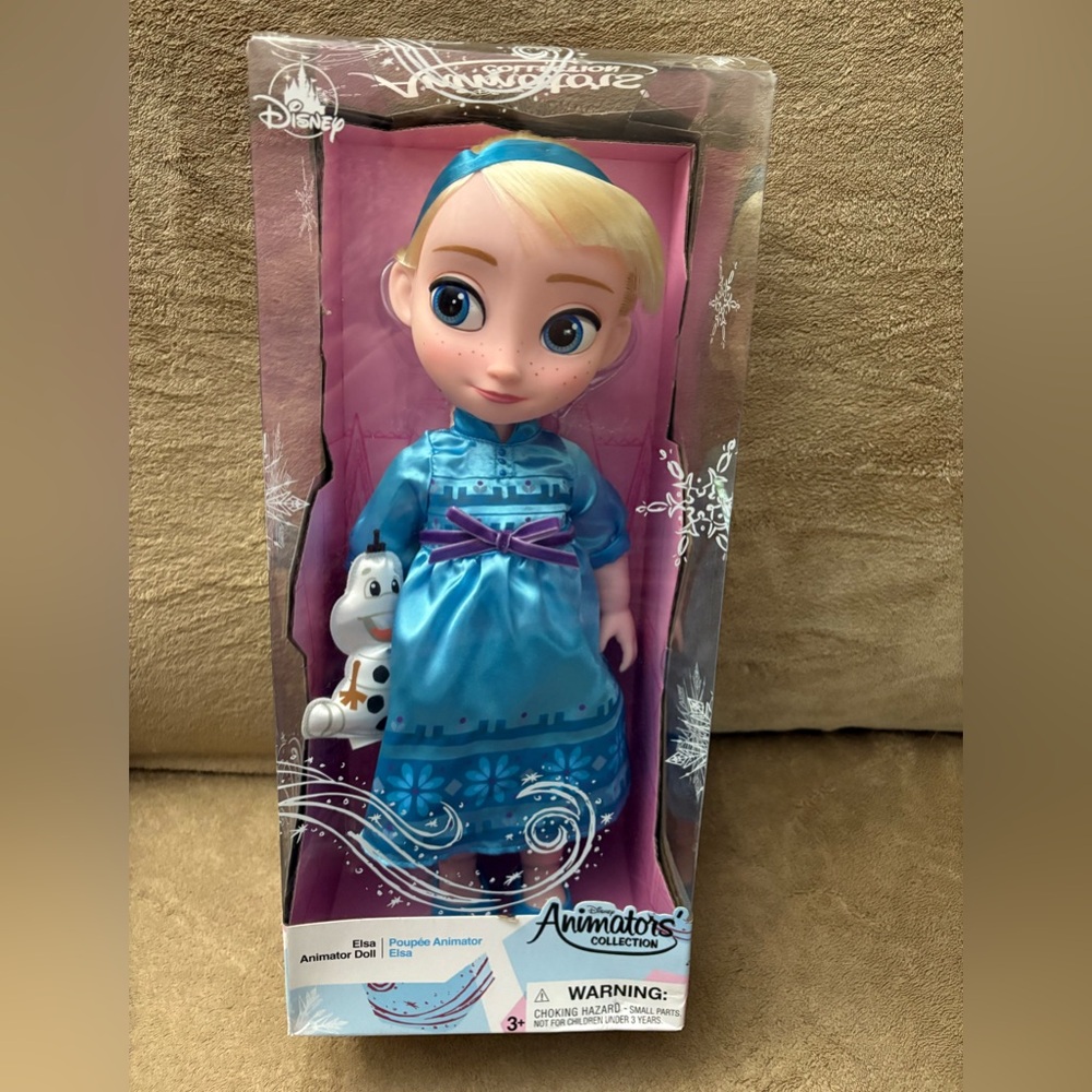 Brand new unopened Disney animator’s collector doll Elsa from frozen